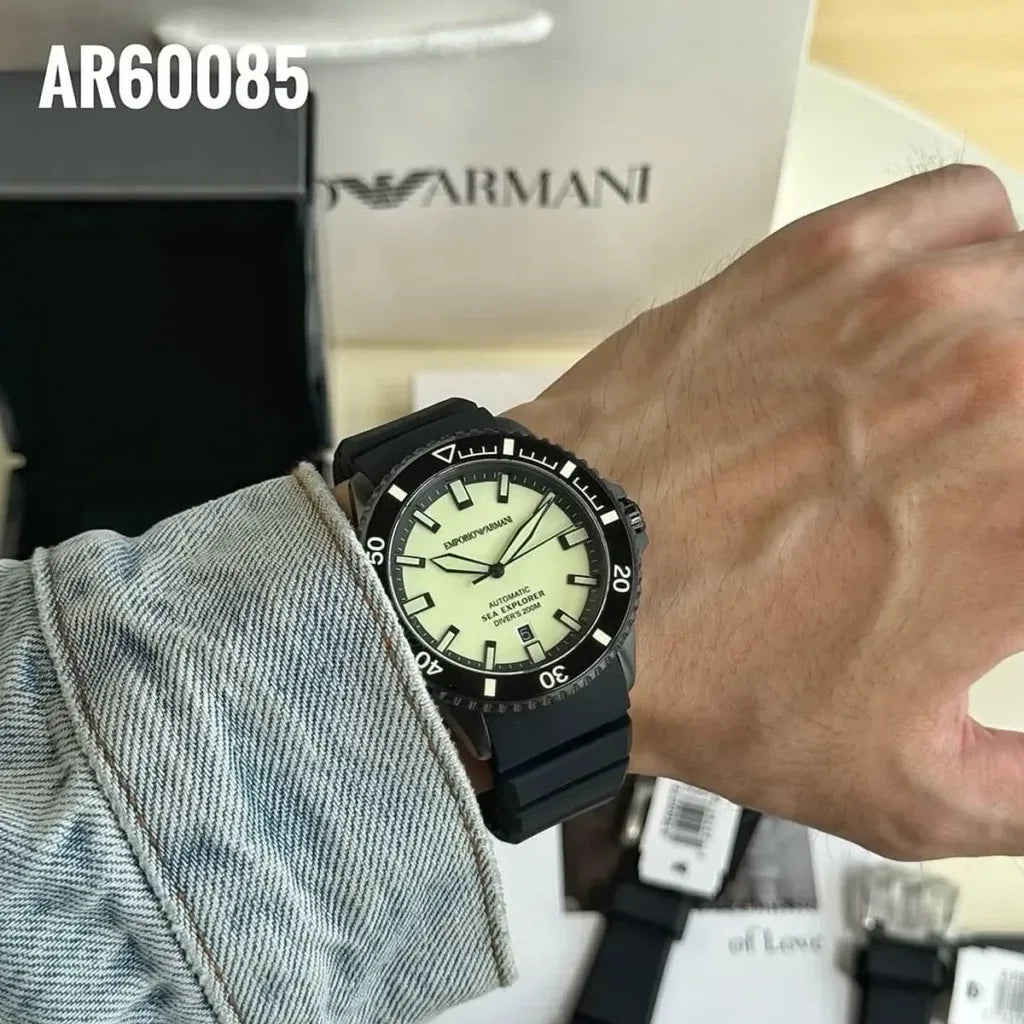 ساعة امبوريو ارماني للرجال AR60085