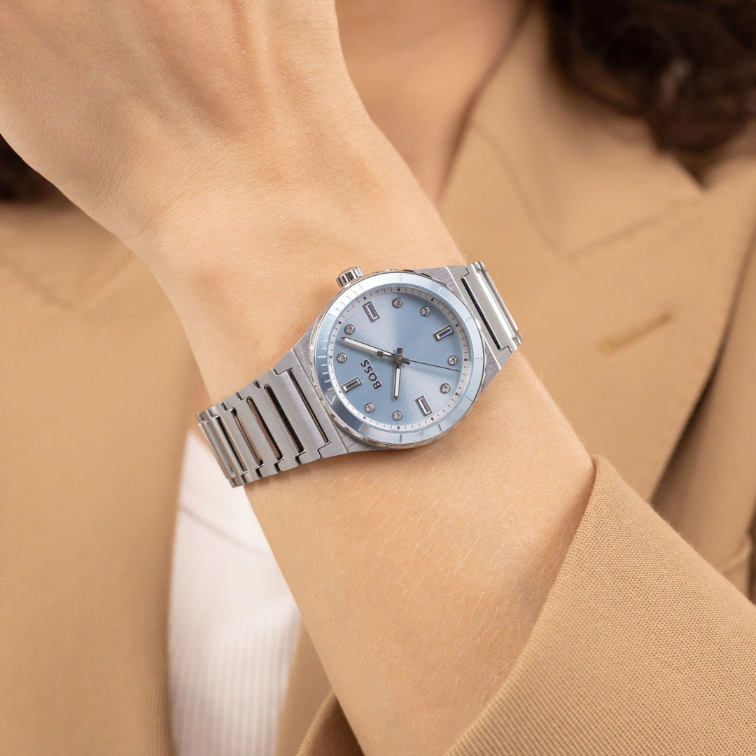 Hugo Boss Candor Silvery ladies watch | 1502786