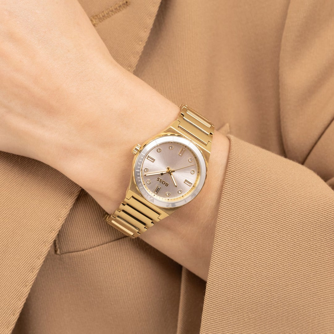 Hugo Boss Candor Gold ladies watch | 1502789