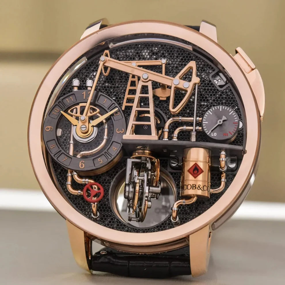 ساعة جاكوب آند كو Jacob & Co رجالي أويل بامب Oil Pump