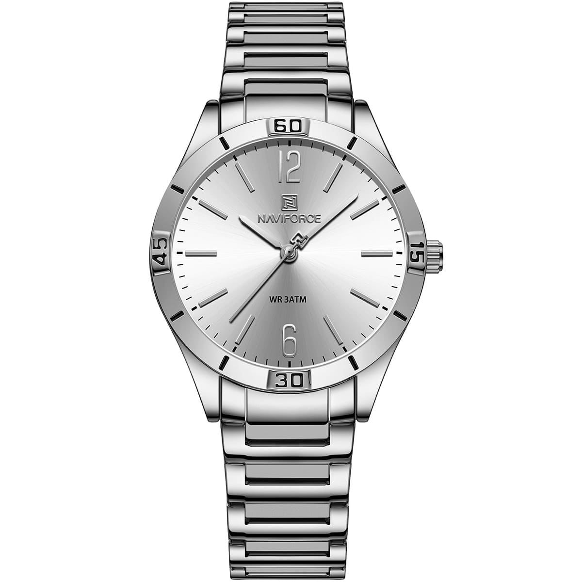 ساعة نافي فورس حريمي NF5029-S-W